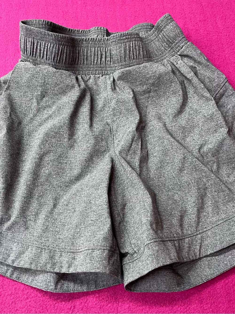 Tuff Athletics Gray Heather Athletic Shorts